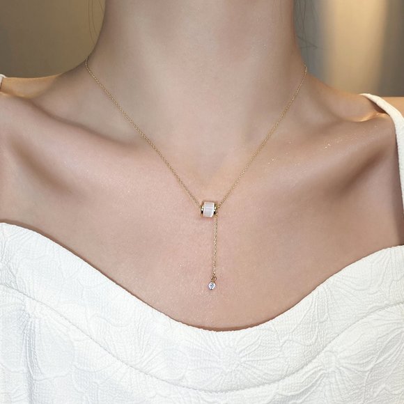 GOLICC White Small Waist Necklace - Picture 11 of 11